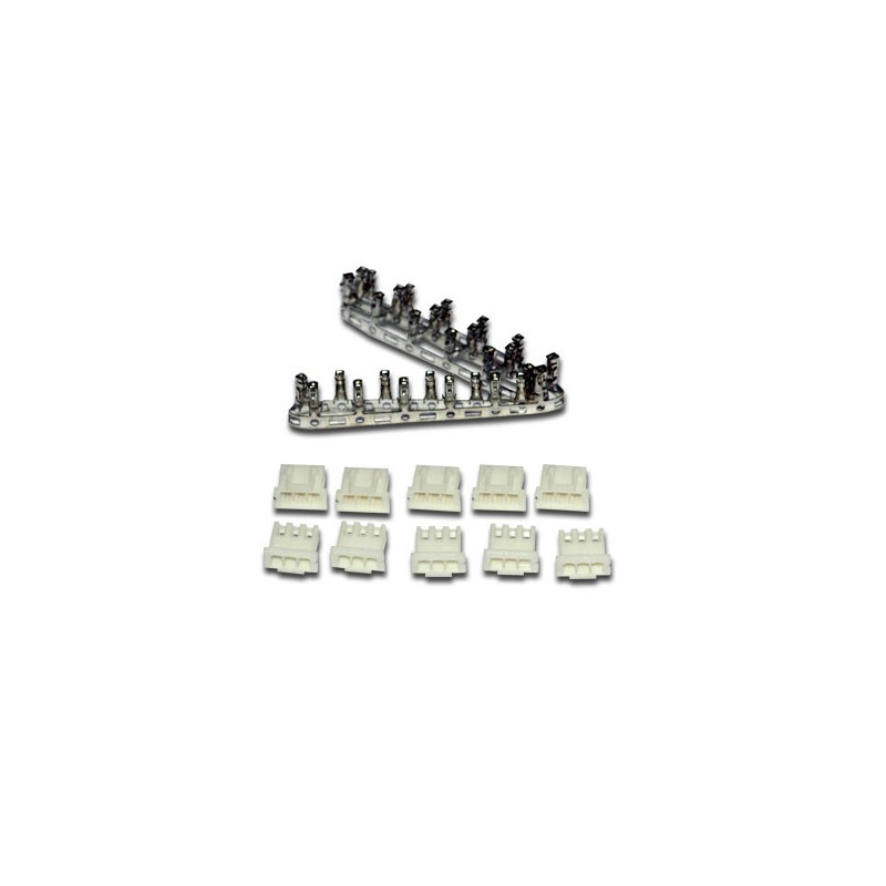 Accu LIPO pour appareil radiocommandé Connecteur Mâle JST-XH 2S (10pcs)