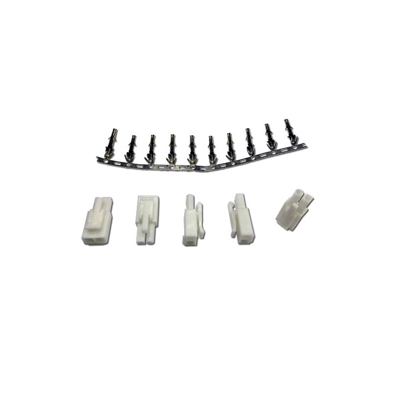 Chargeur pour accu pour appareil radiocommandé Connecteur Mini-Tamiya Mâle or (100pcs)