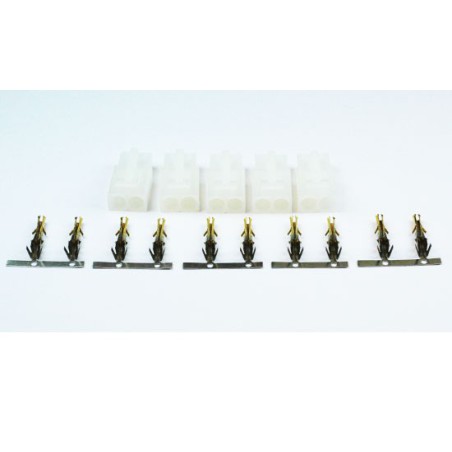 Chargeur pour accu pour appareil radiocommandé Connecteur Tamiya Mâle or (5 pcs) Chargeur pour accu pour appareil radiocommandé Connecteur Tamiya Mâle or (5 pcs)