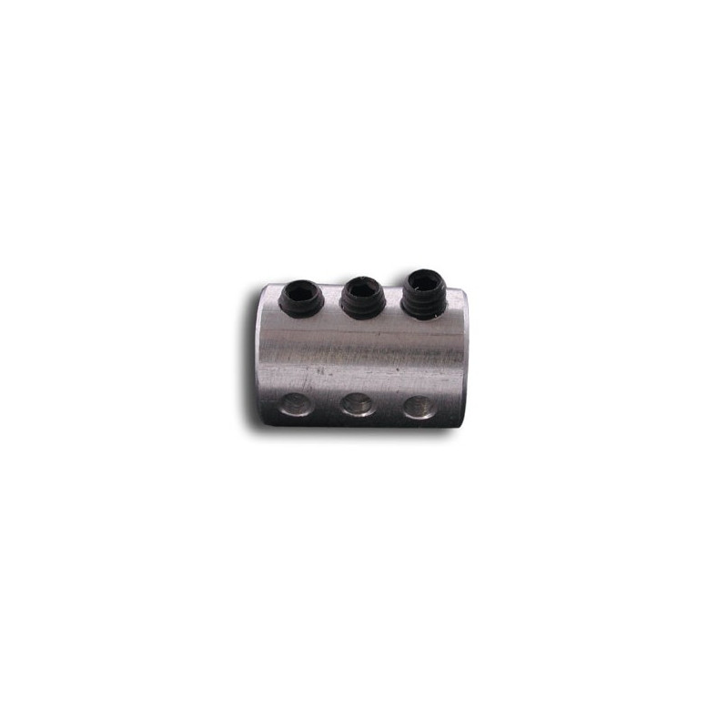 Accessoire embarqué Connecteur triple 2mm en aluminium