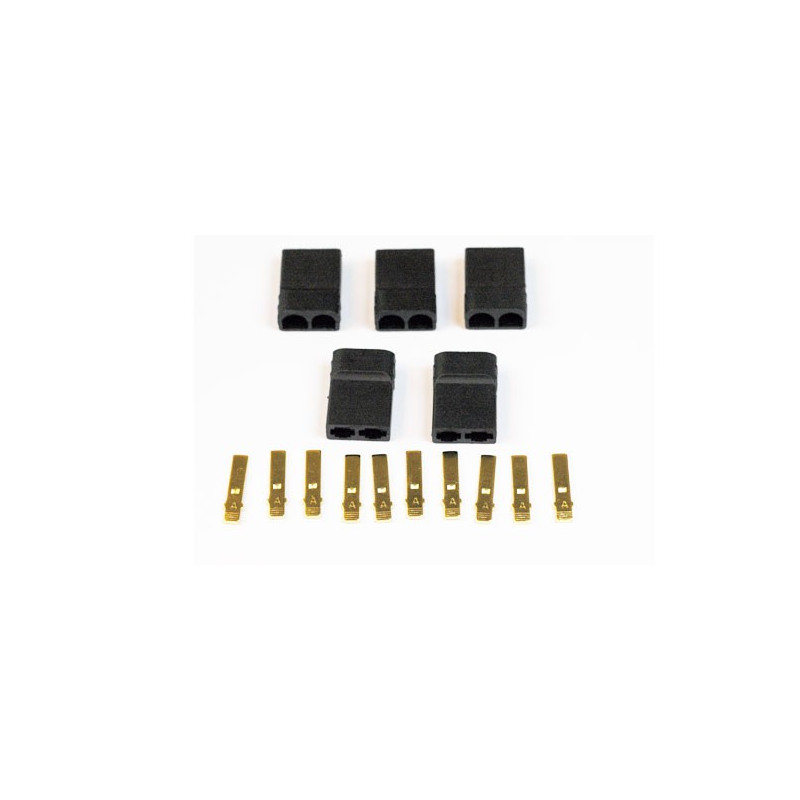 Chargeur pour accu pour appareil radiocommandé Connecteur TRX Femelle (5 pcs)