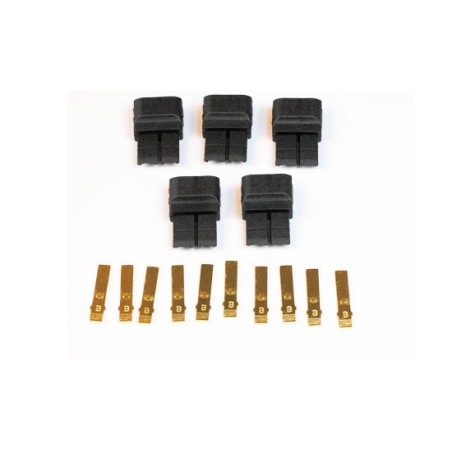 Chargeur pour accu pour appareil radiocommandé Connecteur TRX Mâle (5 pcs) Chargeur pour accu pour appareil radiocommandé Connecteur TRX Mâle (5 pcs)