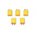 Chargeur pour accu pour appareil radiocommandé Connecteur XT-30 Mâle or (100 pcs)