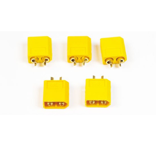 Chargeur pour accu pour appareil radiocommandé Connecteur XT-60 Mâle or (5 pcs) Chargeur pour accu pour appareil radiocommandé Connecteur XT-60 Mâle or (5 pcs)