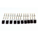 Accessoire pour radio Connecteur servo Futaba or (10 pcs) Accessoire pour radio Connecteur servo Futaba or (10 pcs)