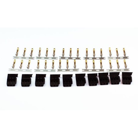 Accessoire pour radio Connecteur servo Futaba or (10 pcs) Accessoire pour radio Connecteur servo Futaba or (10 pcs)
