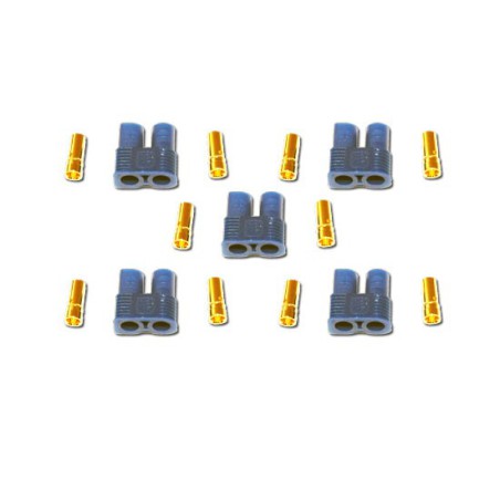 Chargeur pour accu pour appareil radiocommandé Connecteur EC3 Femelle (5 pcs) Chargeur pour accu pour appareil radiocommandé Connecteur EC3 Femelle (5 pcs)