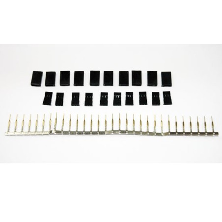 Accessoire pour radio Connecteur JR Femelle or (10 pcs) Accessoire pour radio Connecteur JR Femelle or (10 pcs)
