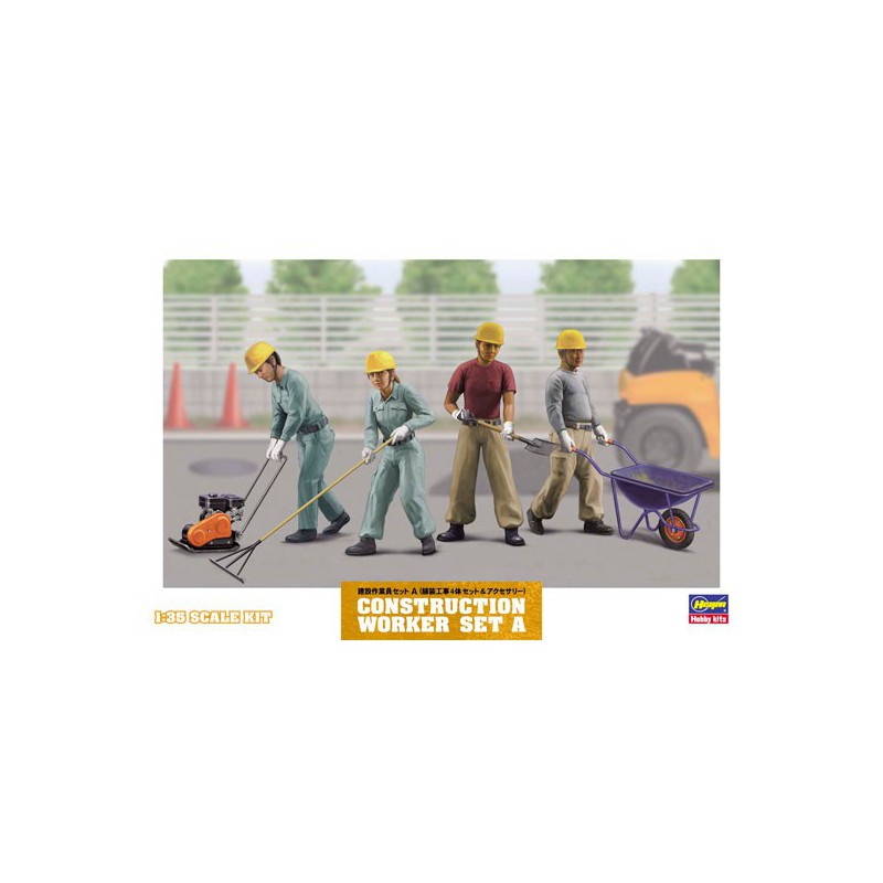 Figurine CONSTRUCTION WORKER SET A