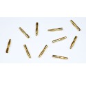 Chargeur pour accu pour appareil radiocommandé Contacts cylindriques 2mm or Mâles (10 pcs) Chargeur pour accu pour appareil radiocommandé Contacts cylindriques 2mm or Mâles (10 pcs)