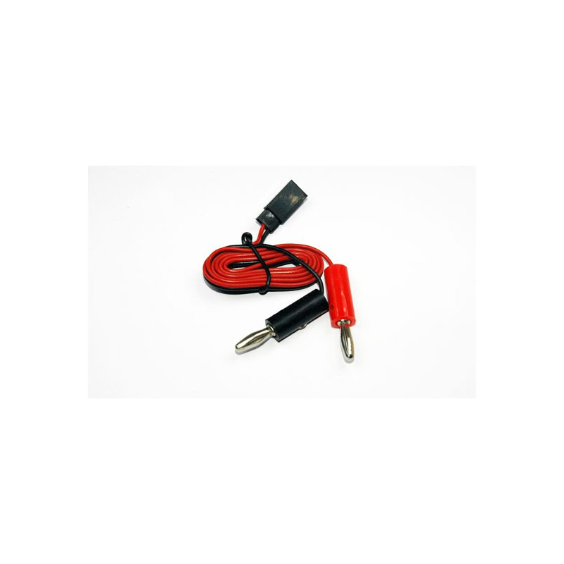 Chargeur pour accu pour appareil radiocommandé Cordon de charge JR (50 pcs)