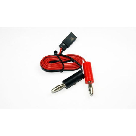 Chargeur pour accu pour appareil radiocommandé Cordon de charge JR (50 pcs) Chargeur pour accu pour appareil radiocommandé Cordon de charge JR (50 pcs)