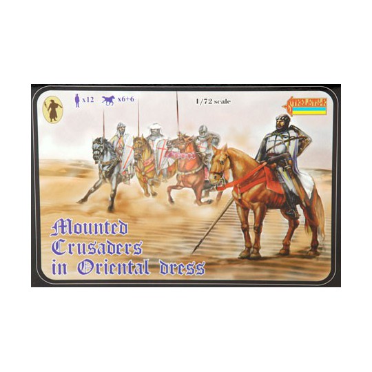 Figurine CROISES A CHEVAUX 1/72