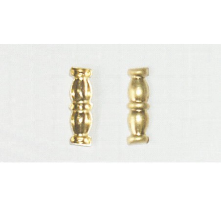 Accastillage de bateau Demie colonnette en laiton Diam. 3x6mm Accastillage de bateau Demie colonnette en laiton Diam. 3x6mm