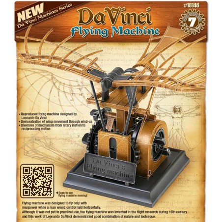Maquette plastique éducative Flying Machine L. D. Vinci Maquette plastique éducative Flying Machine L. D. Vinci