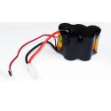 Accu NiMH pour appareil radiocommandé PACK Rx 6.0V/AP-4000UV JR+TAMIYA Accu NiMH pour appareil radiocommandé PACK Rx 6.0V/AP-4000UV JR+TAMIYA