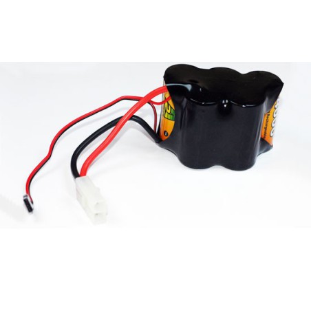 Accu NiMH pour appareil radiocommandé PACK Rx 6.0V/AP-4000UV JR+TAMIYA Accu NiMH pour appareil radiocommandé PACK Rx 6.0V/AP-4000UV JR+TAMIYA