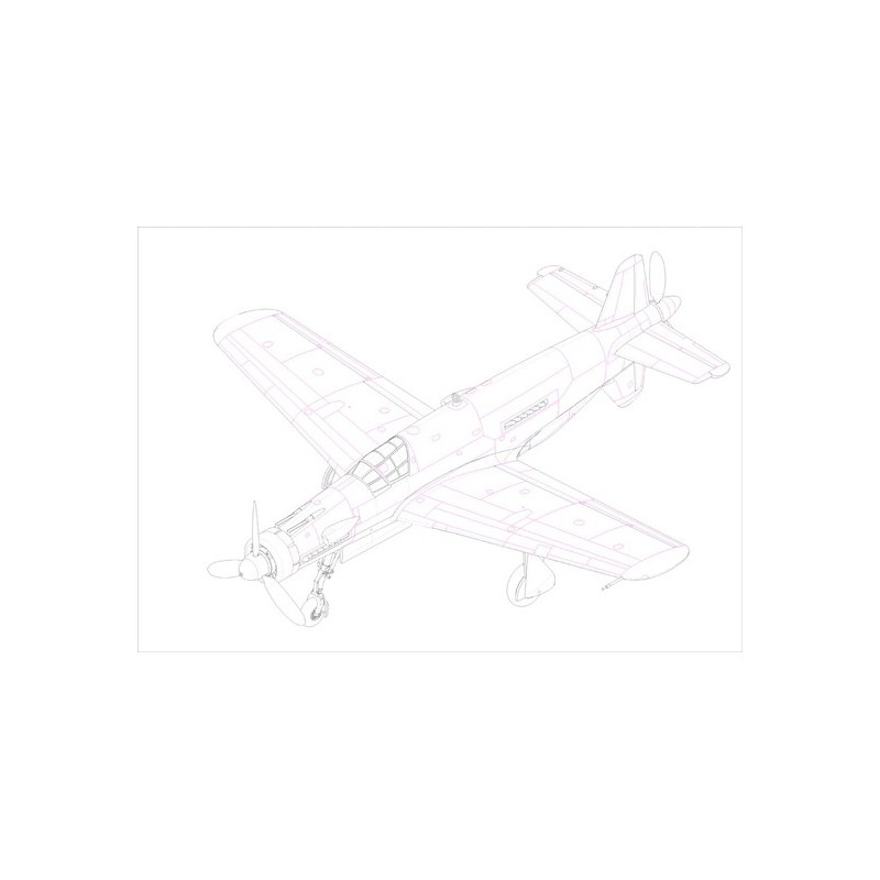 Maquette d'avion en plastique Dornier Do335 Pfeil .1/72