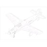 Maquette d'avion en plastique Dornier Do335 Pfeil .1/72