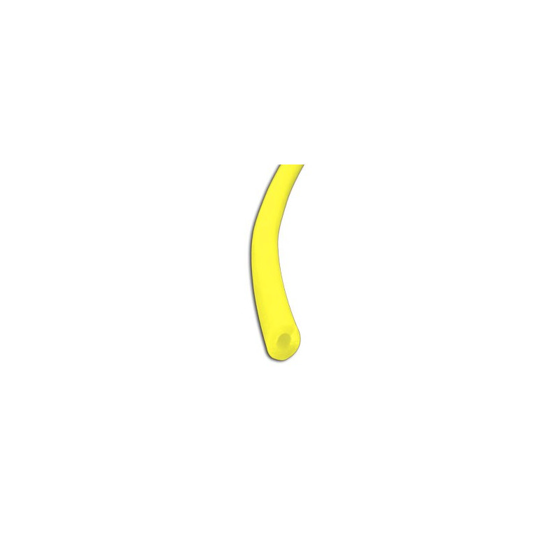 Accessoire embarqué Durite silicone 2x5 jaune fluo (25m)