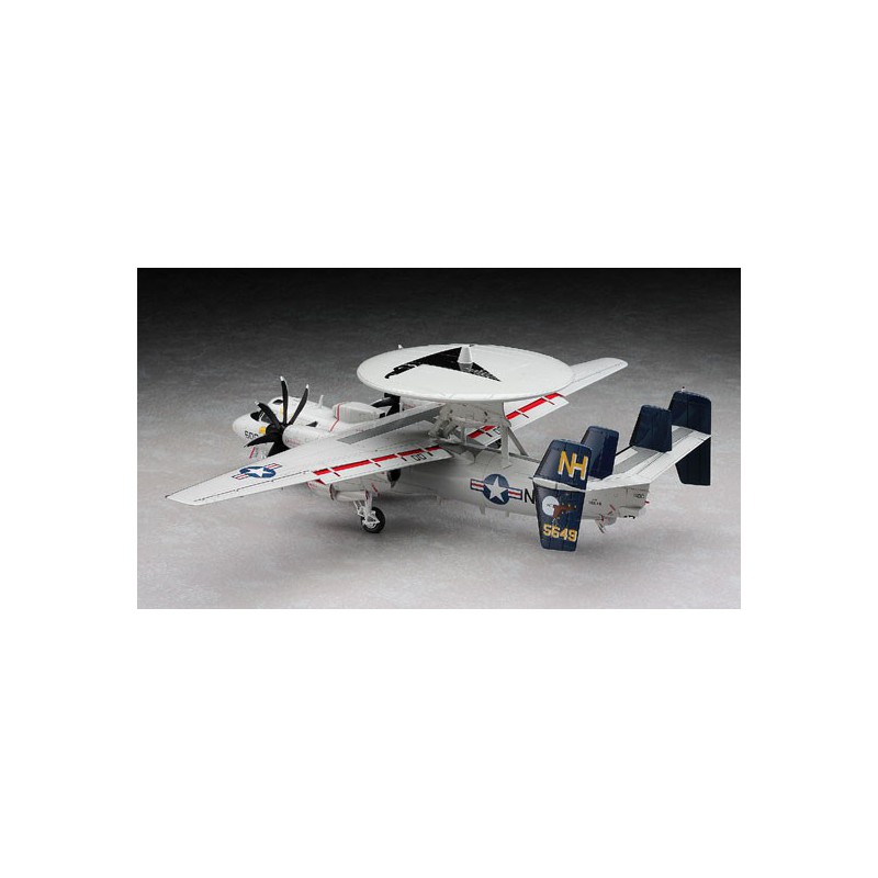 Maquette d'avion en plastique E-2C HAWKEYE US NAVY 1/72