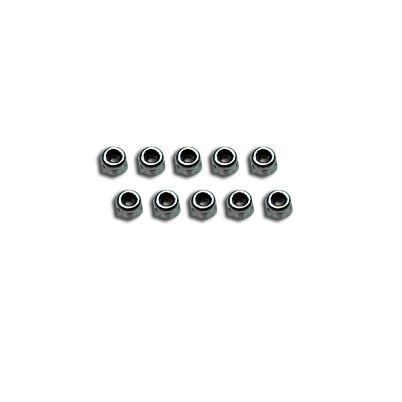 Visserie Ecrous Nylstop Inox M3 (10 pièces)