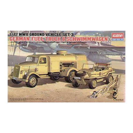 Maquette de Char en plastique EDW Tankwagen & Sch. 1/72 Maquette de Char en plastique EDW Tankwagen & Sch. 1/72