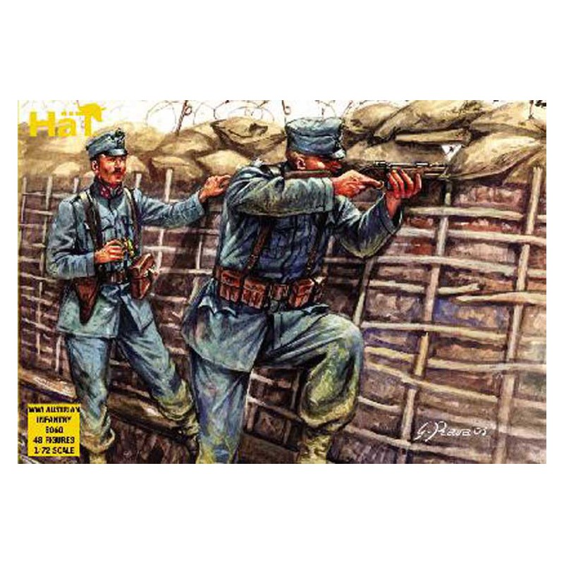 Figurine INF. AUTRICHIENNE 1914 1/72