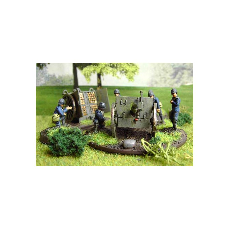 Figurine CANON FRANCAIS 75mmWWI 1/72