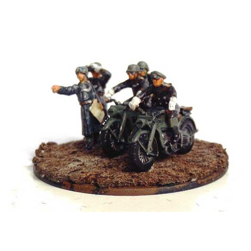Figurine Moto Allemande WWII 1/72
