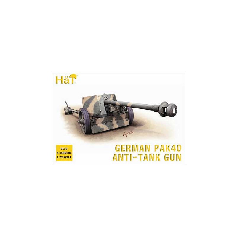 Figurine German Pack 36 75mm ATGun 1/72