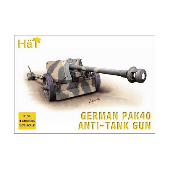 Figurine German Pack 36 75mm ATGun 1/72