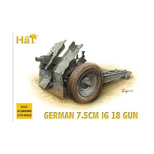 Figurine Canon All. Inf.IG 18 75mm 1/72 Figurine Canon All. Inf.IG 18 75mm 1/72