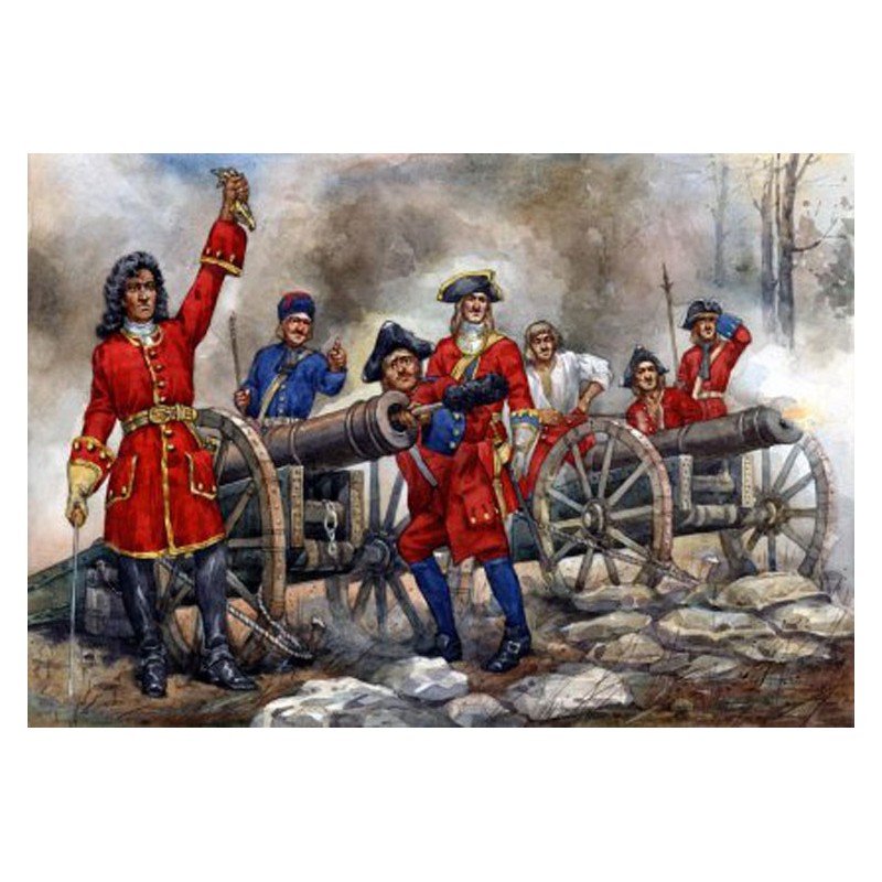 Figurine Artillerie de Peter 1er