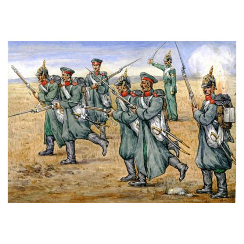 Figurine Lignes Infanterie Russe