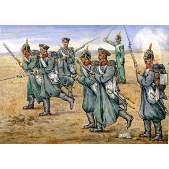 Figurine Lignes Infanterie Russe