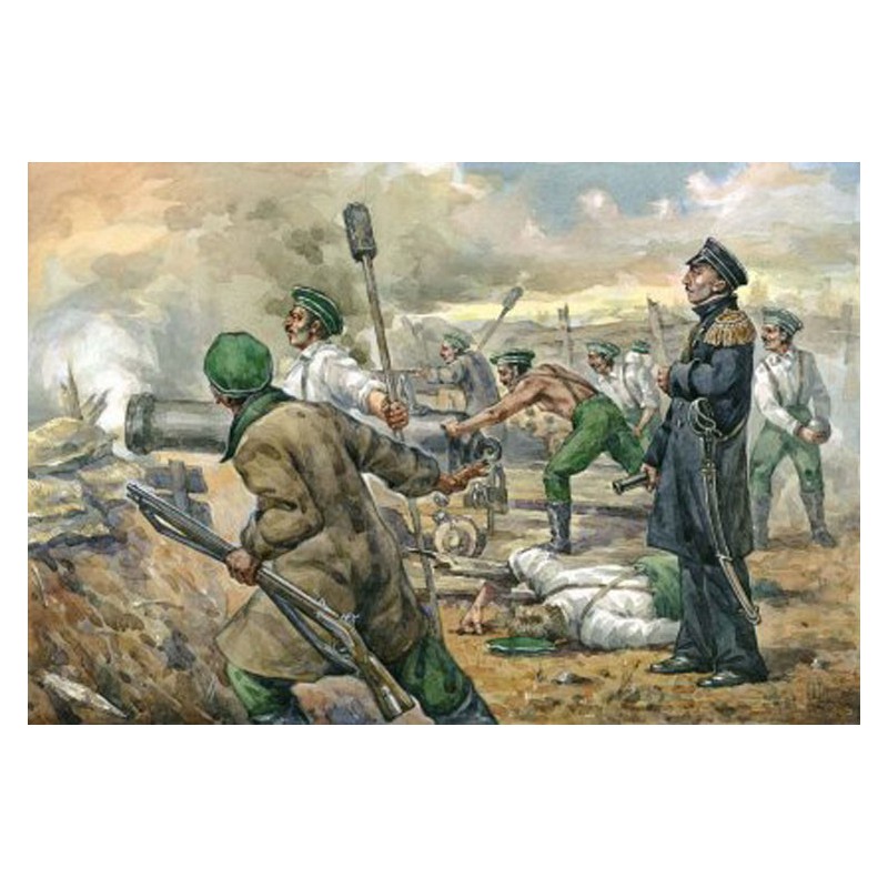 Figurine Artillerie Navale Russe