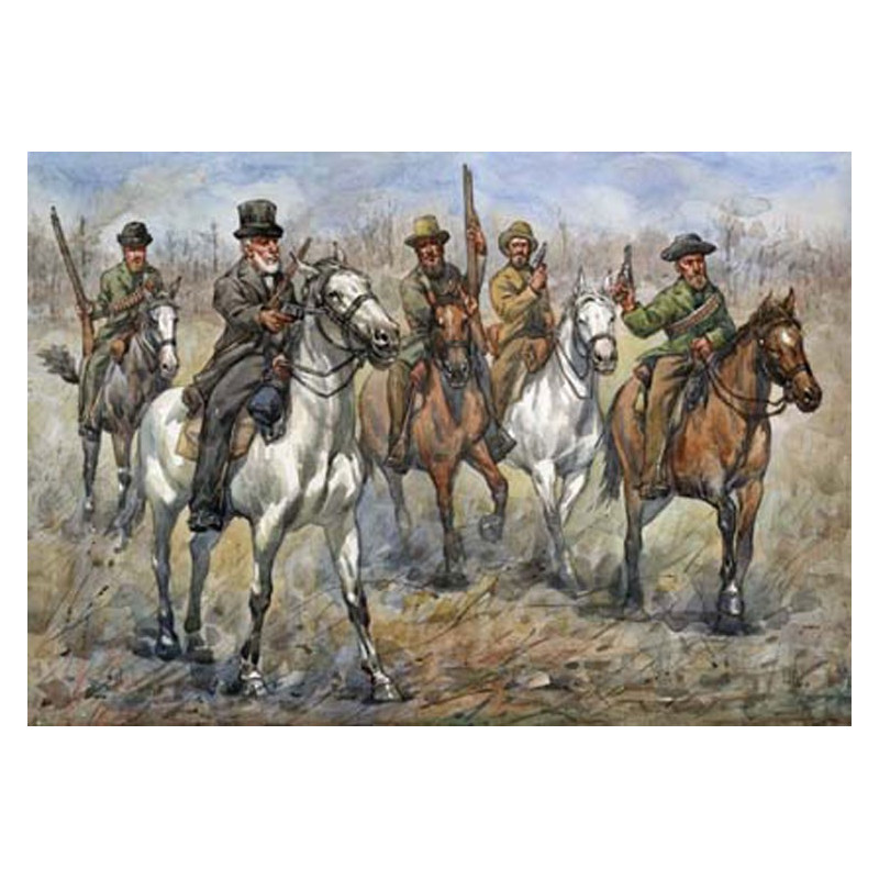 Figurine Boeirs à Cheval