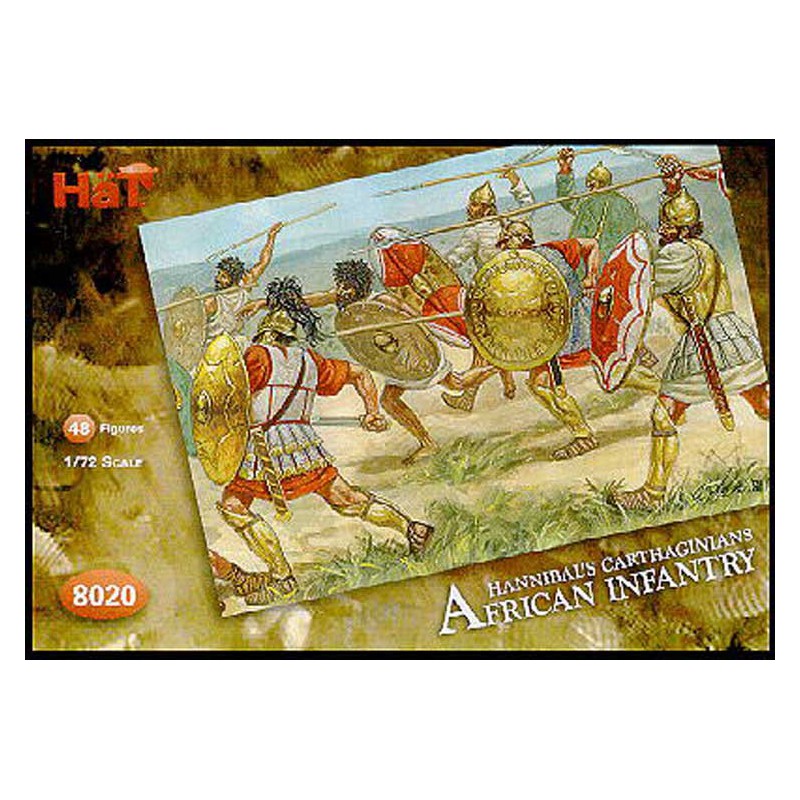 Figurine Carthag. INF. Afriquaine 1/72