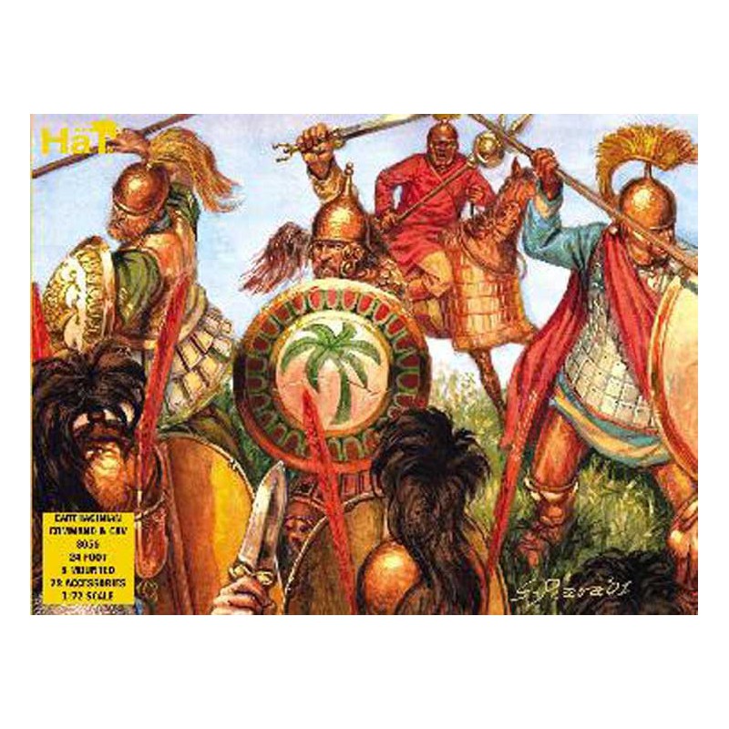 Figurine COMMANDEMENT CARTHAGINOIS 1/72