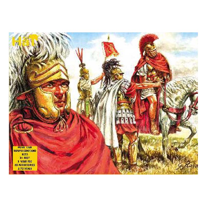 Figurine COMMANDEMENT ROMAIN 1/72