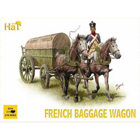 Figurine Fourgons à bagages Napol. 1/72 Figurine Fourgons à bagages Napol. 1/72