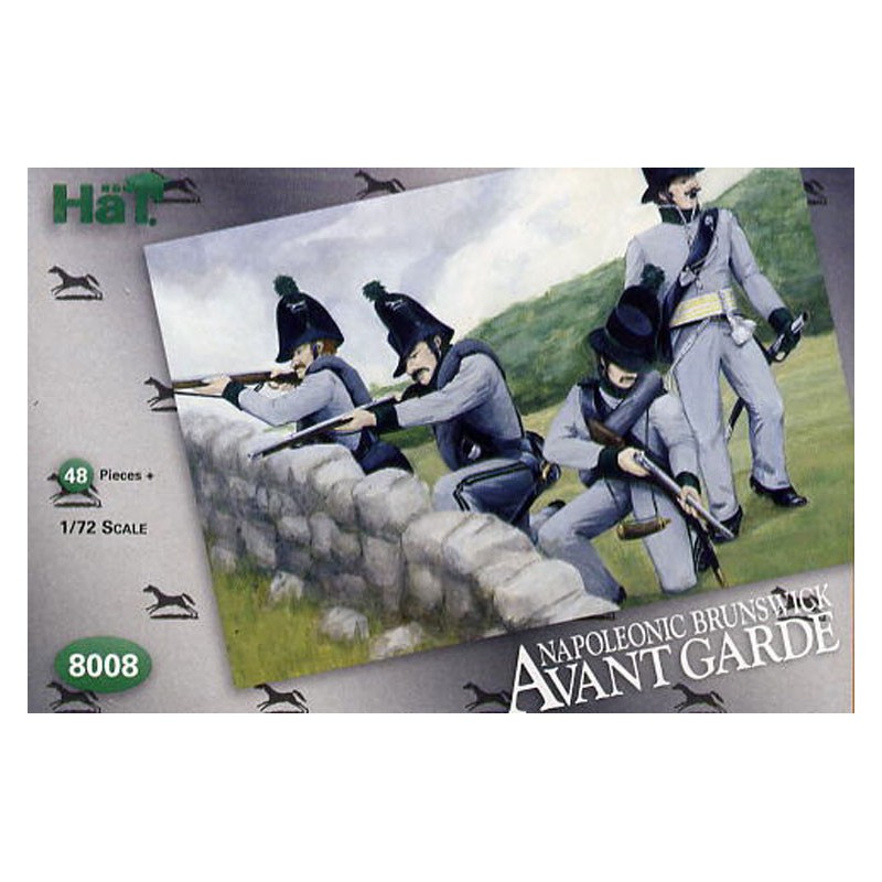 Figurine INFANT.LEGERE BRUNSWICK 1/72