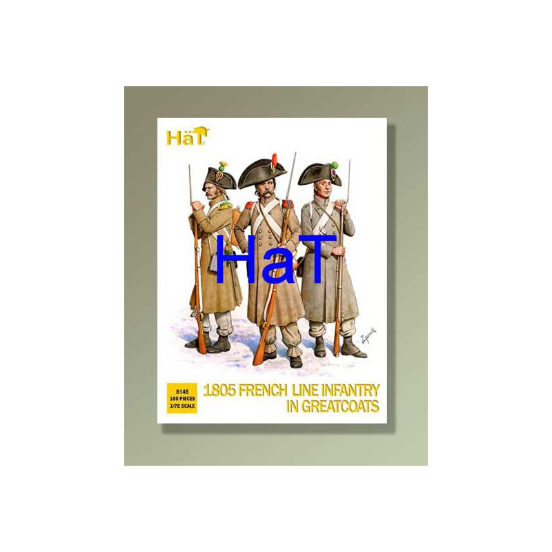 Figurine 1805 Franç. en Greatcoats1/72