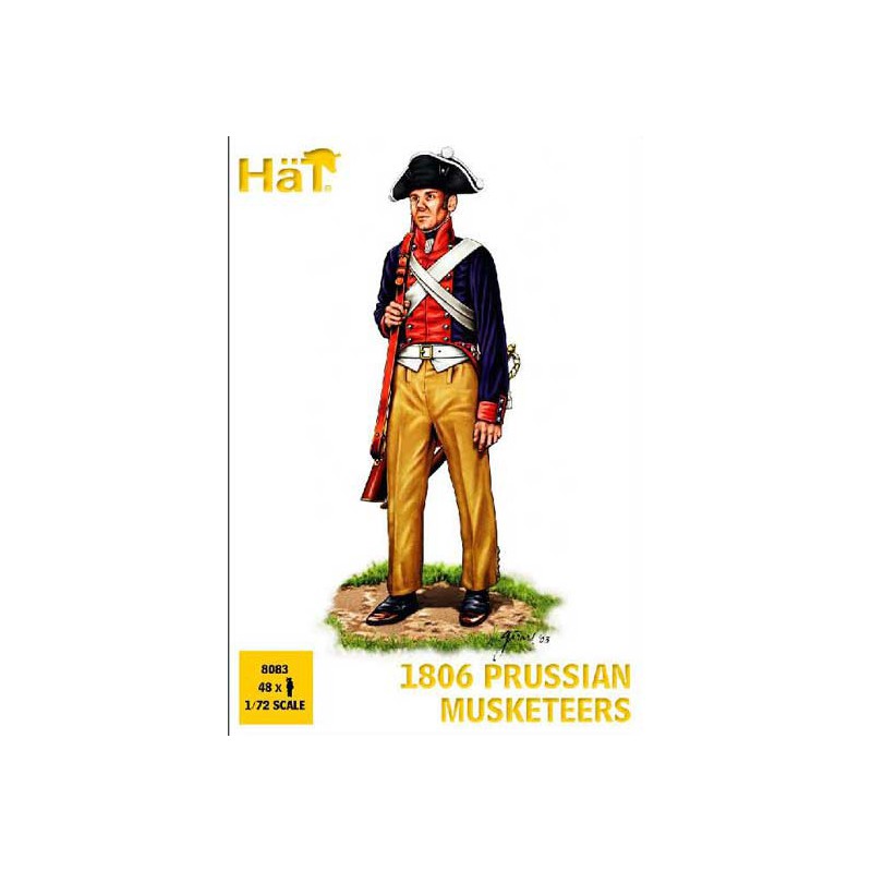 Figurine MOUSQUETAIRES PRUSSIENS1/72