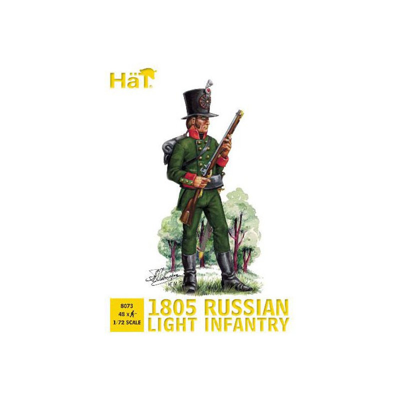 Figurine INF. RU.LEGERE 1805 Auster1/72