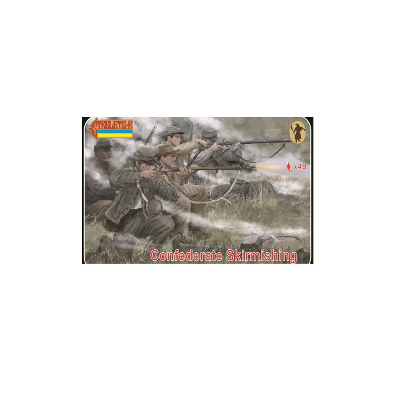 Figurine Confederates Skirmishing