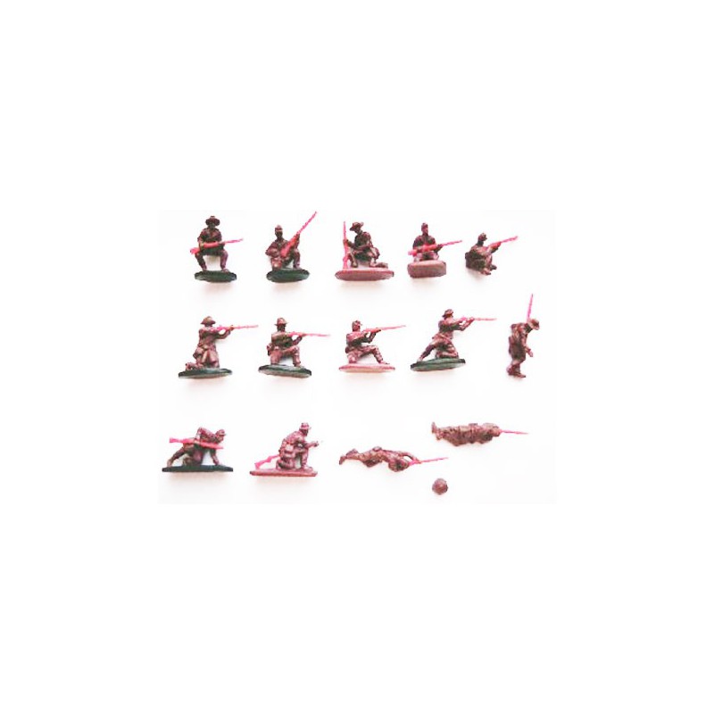 Figurine Confederates Skirmishing