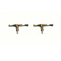 Accastillage de bateau Espingole en laiton 22mm