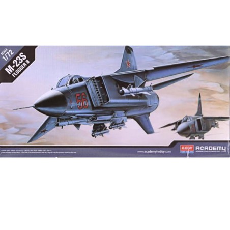 Maquette d'avion en plastique MIG-23S Flogger 1/72 Maquette d'avion en plastique MIG-23S Flogger 1/72